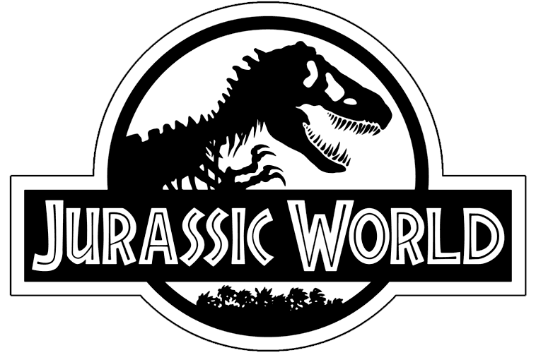 Jurassic World Logo Coloring