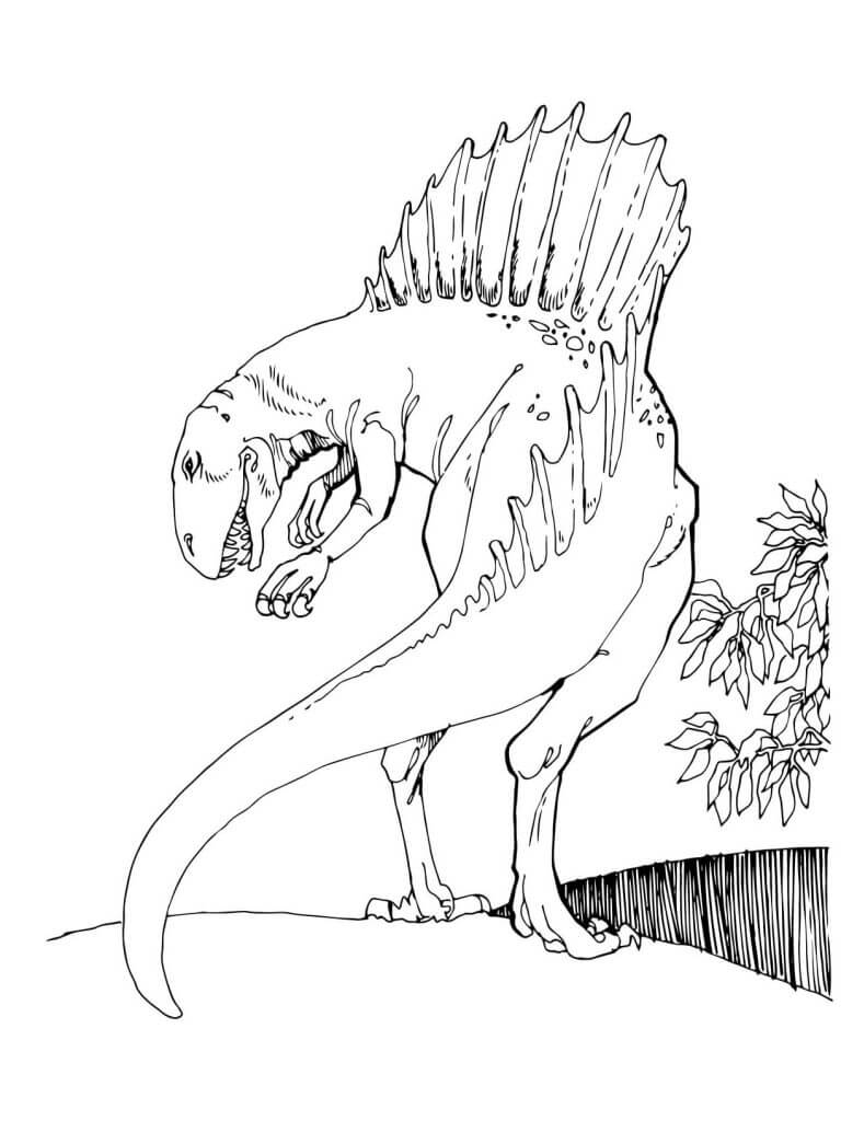 Jurassic World Printable Coloring Page