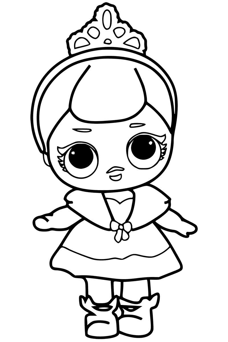 LOL Doll Coloring Pages