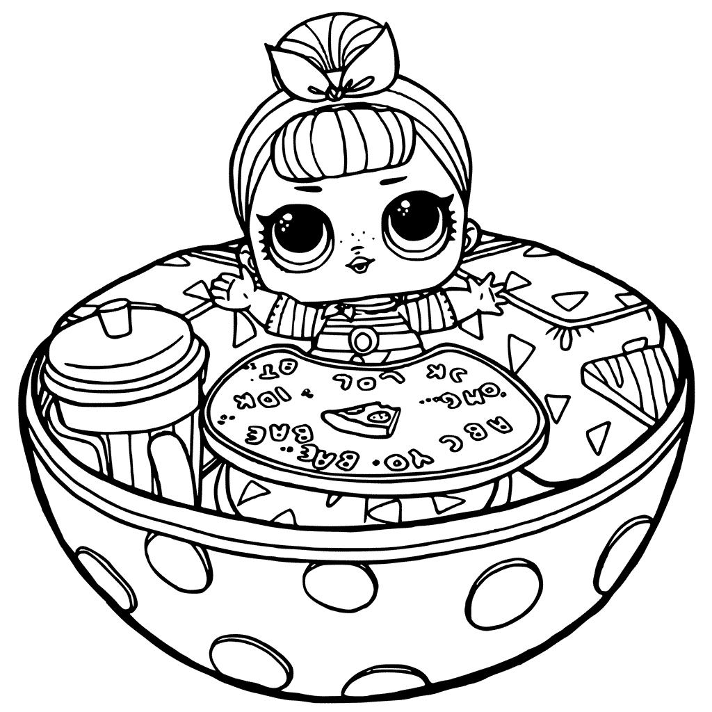 LOL Doll Coloring Pages - coloring.rocks!