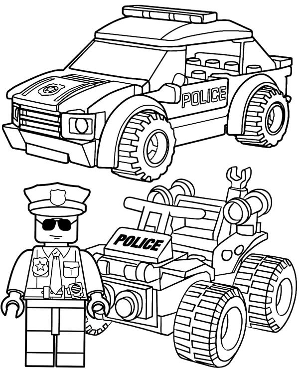Lego Police Vehicles