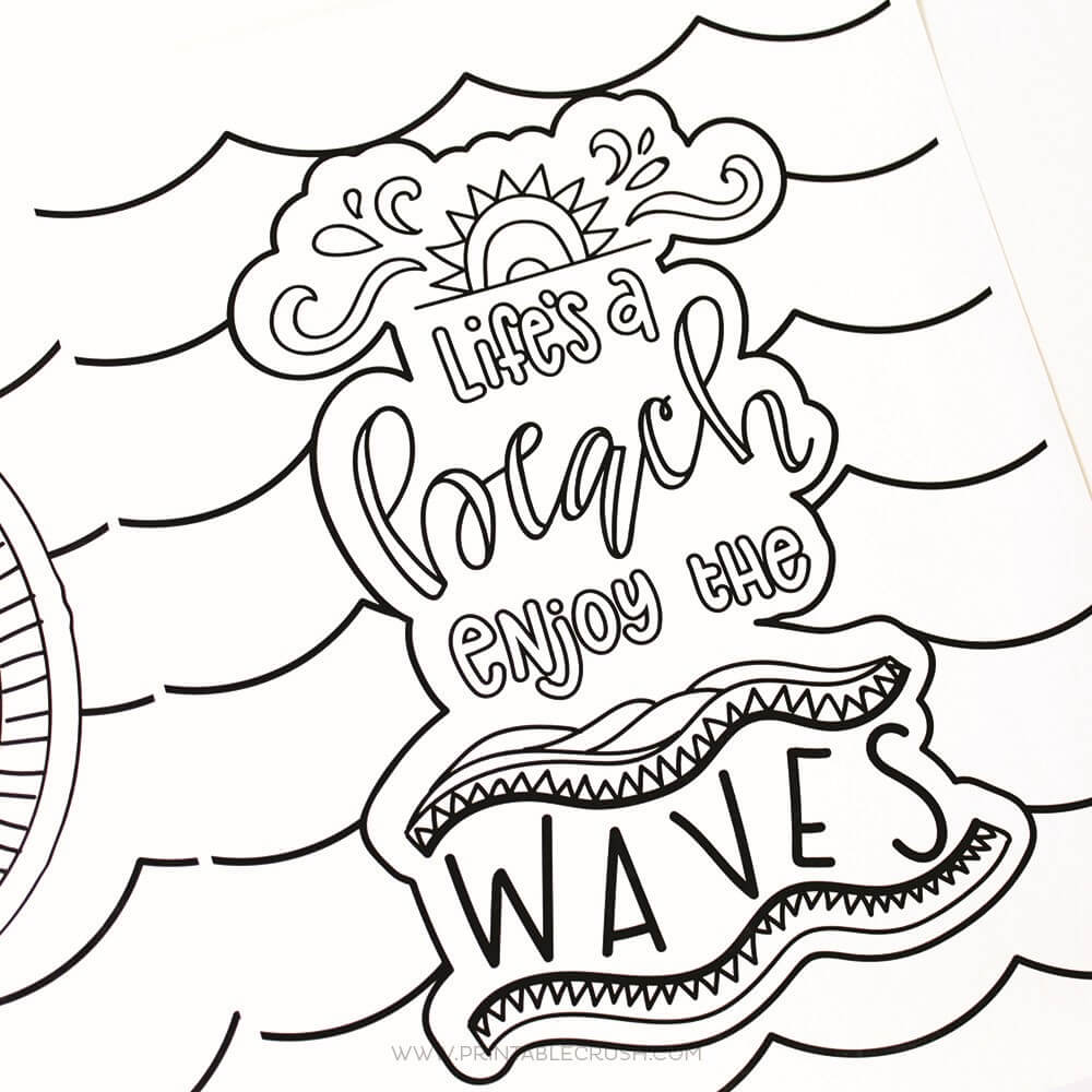 Summer Coloring Pages – Printable Coloring Pages