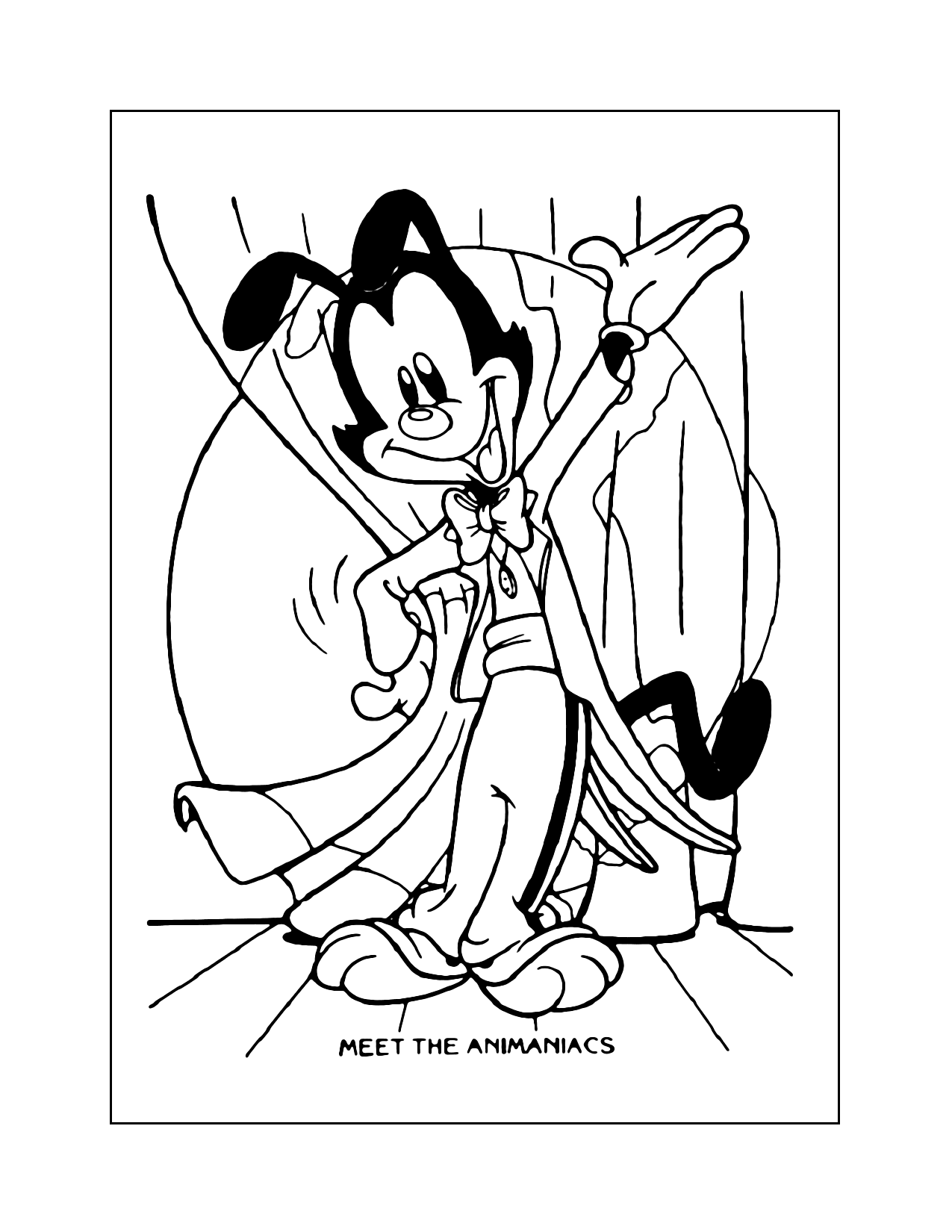 Animaniacs Coloring Pages Printable Coloring Pages