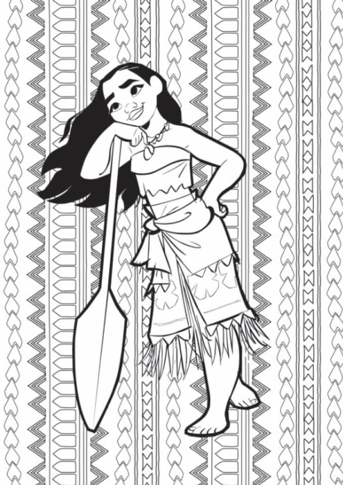 Moana Coloring Pages Coloring Rocks