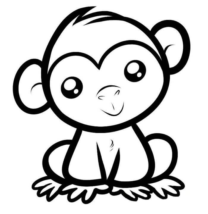 Featured image of post Easy Cute Easy Coloring Pages : This cute easy coloring page would make a cute present for your friends.