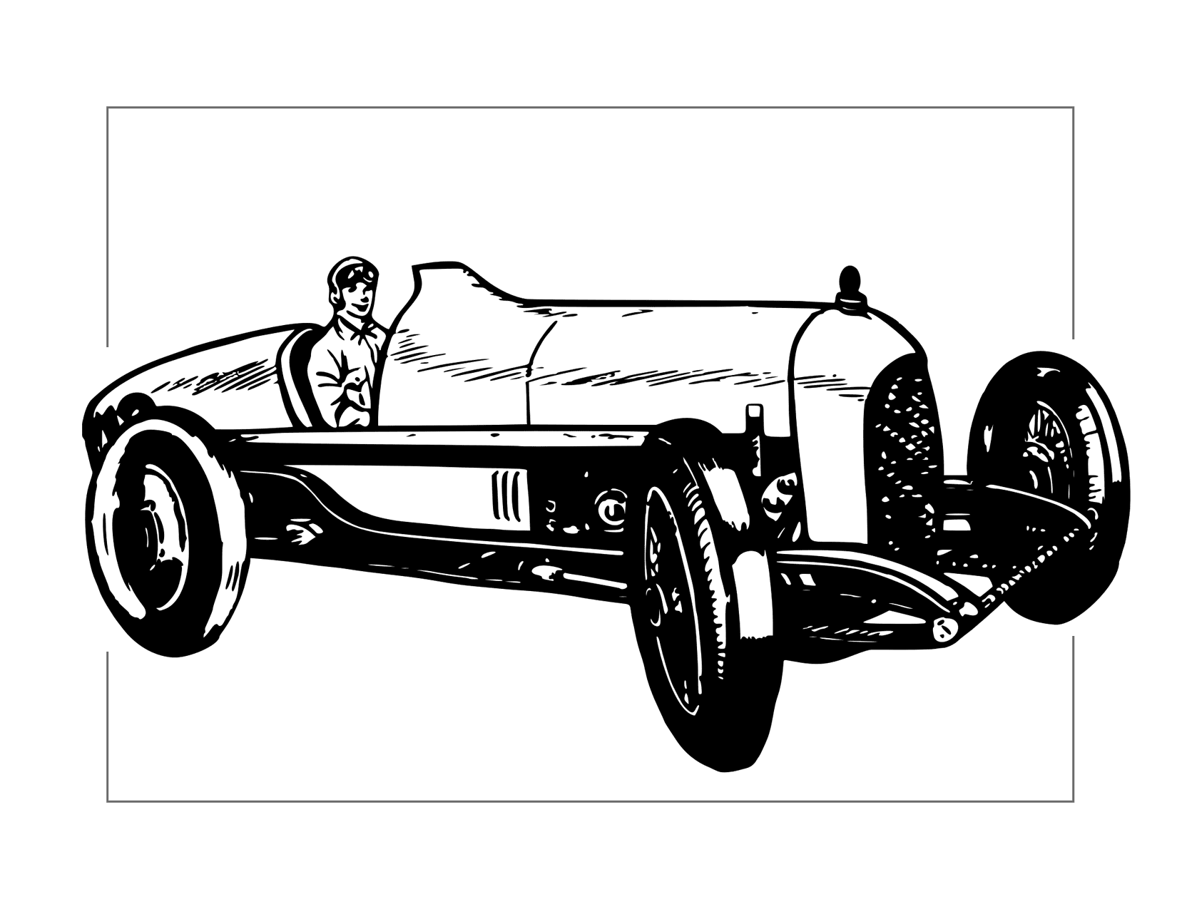 Old School Race Car