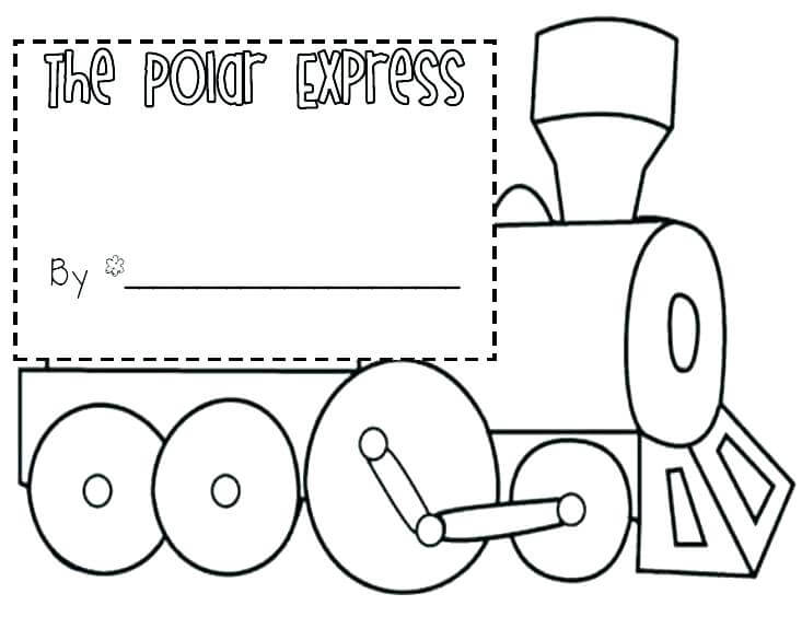 Polar Express Coloring Pages