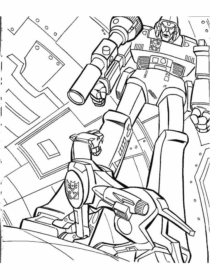 Print Transformers Coloring Pages