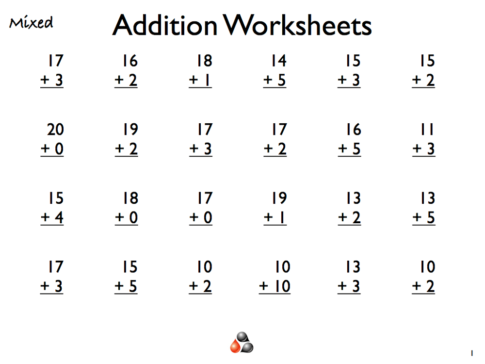 Printable Addition Worksheets