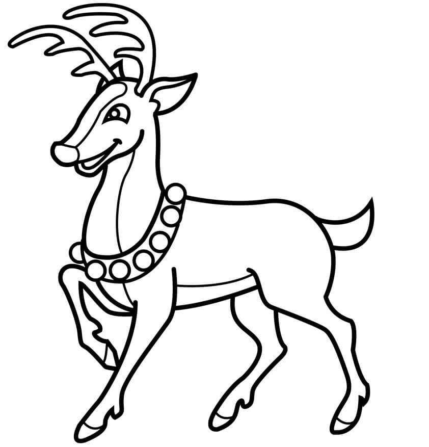 630 Cute Rudolph Coloring Pages , Free HD Download