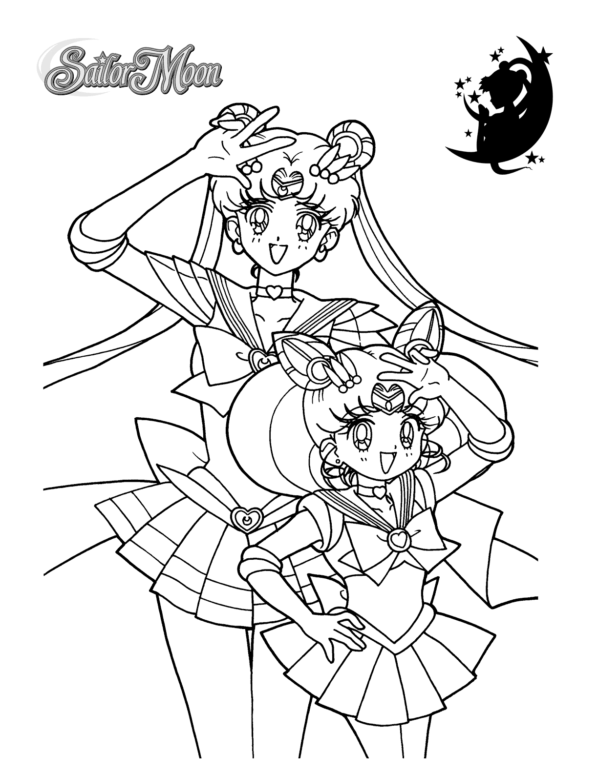 Sailor Moon Coloring Pages