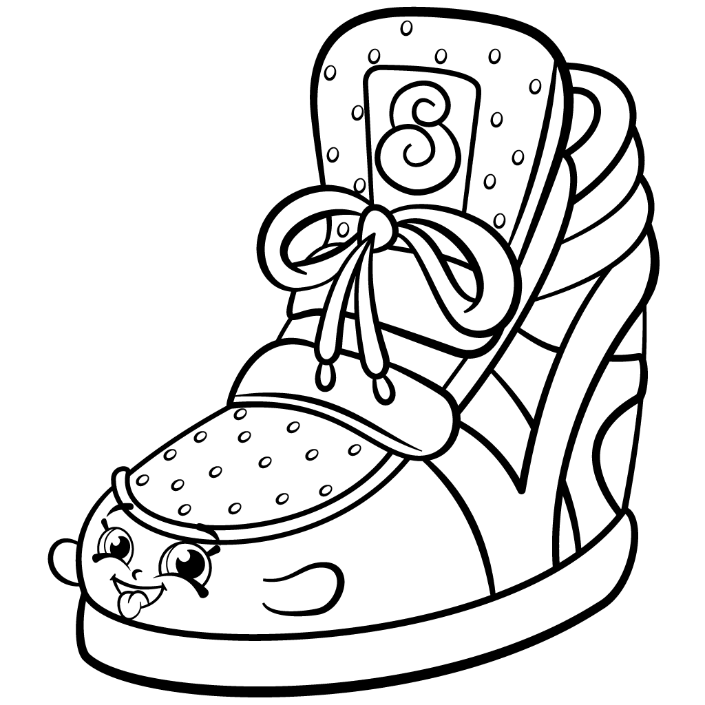 Shopkins Coloring Pages - Sneaky Wedge