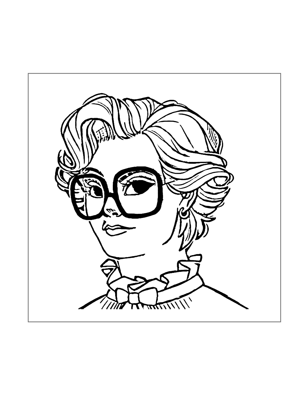 Stranger Things Barb Coloring Page