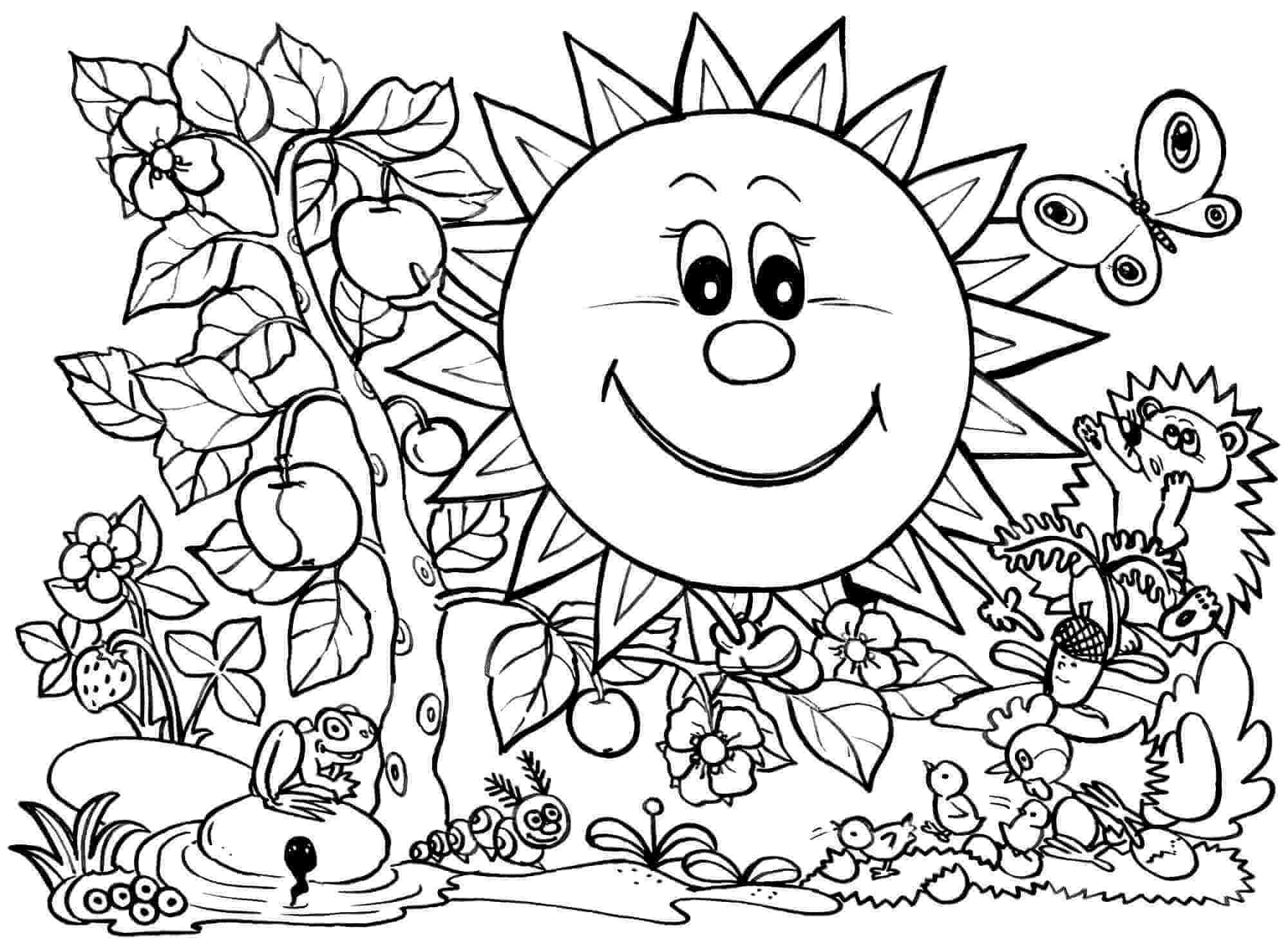 Summer Coloring Pages2