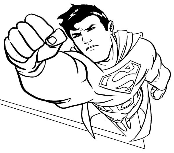 Superman Coloring Pages2
