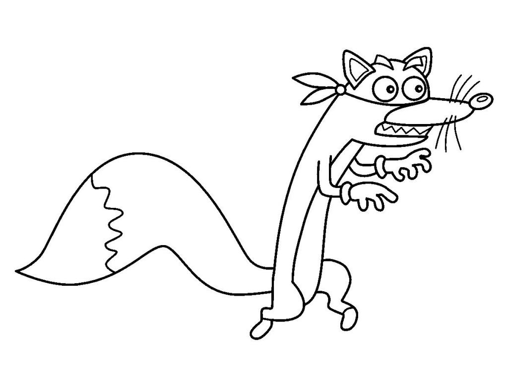 Cartoon Fox Coloring Pages Awesome Swiper The Fox Coloring Pages ? Fitfru Style Cartoon Fox
