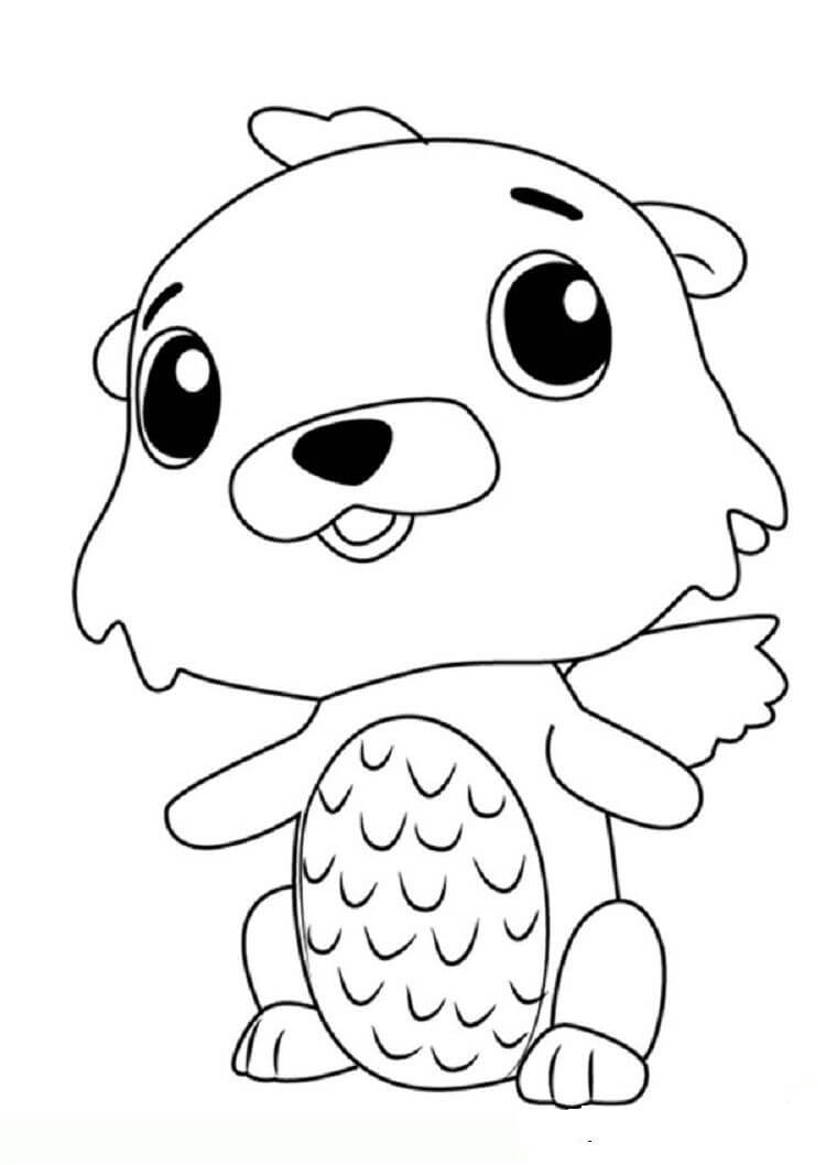 Swotter Hatchimals Coloring Pages