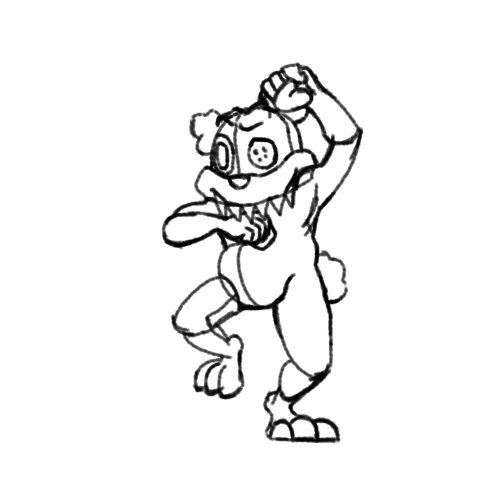 Teddy Beast Dance 1