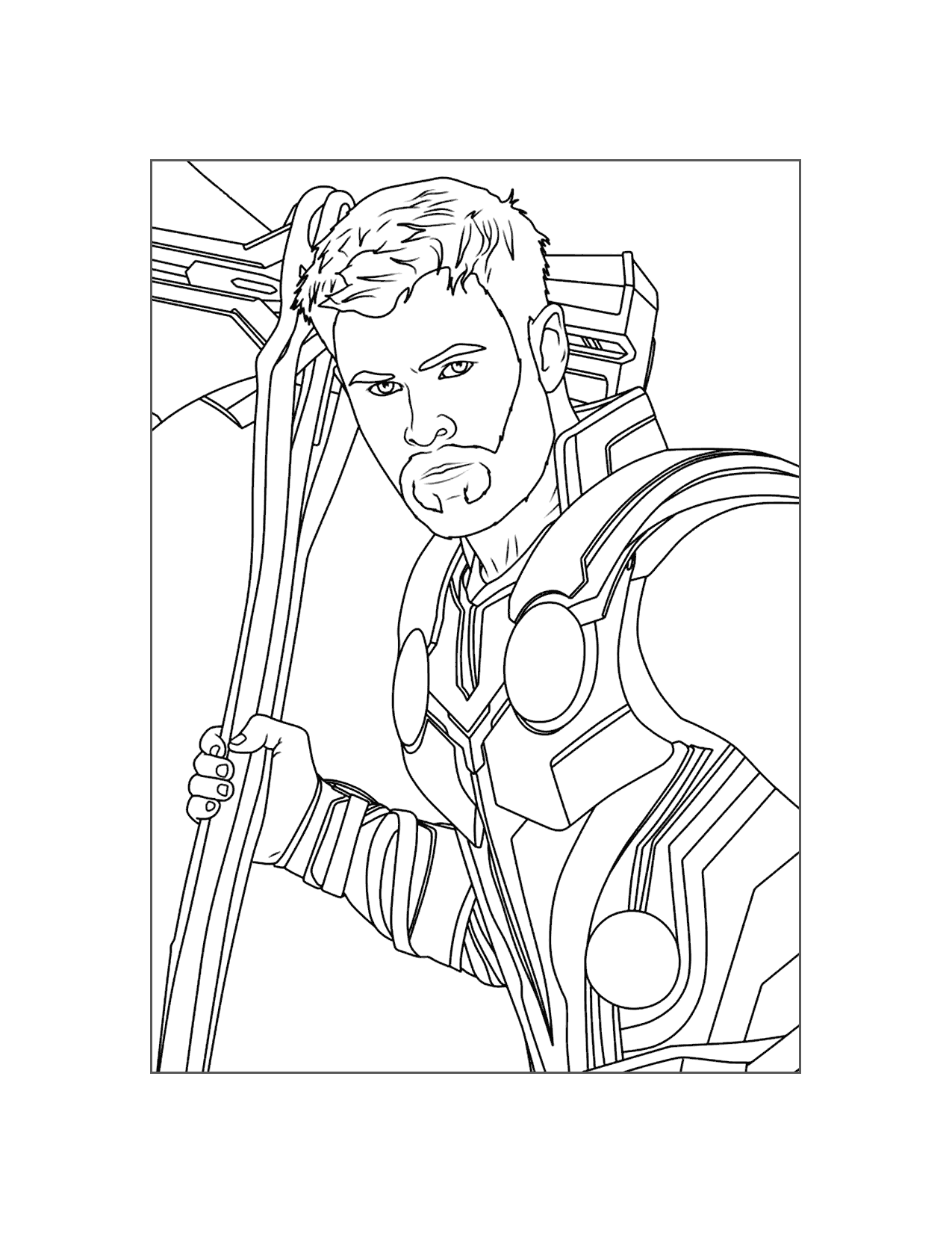 Thor Movie Coloring Pages