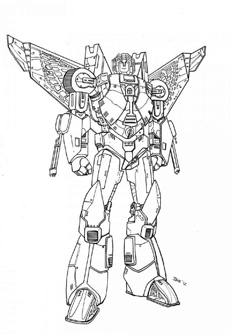 Transformers Coloring Page2