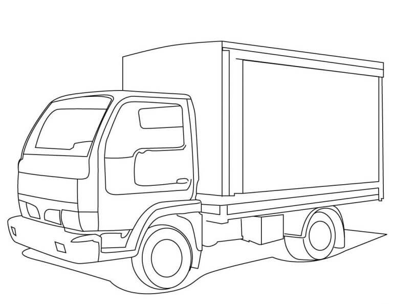 Truck Coloring Pages Free