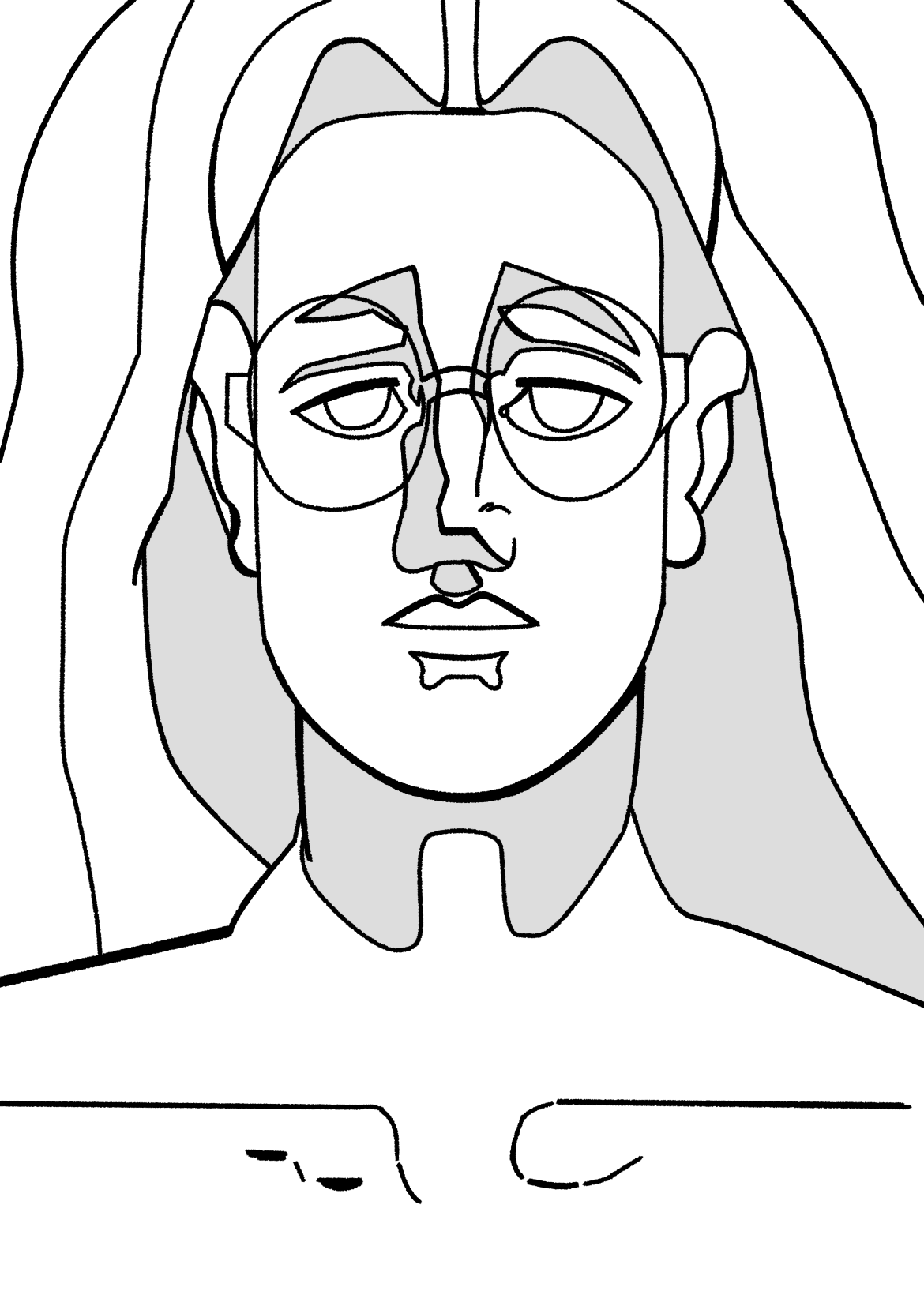 Youngest Woman With Glasses By Kevin Egnichie