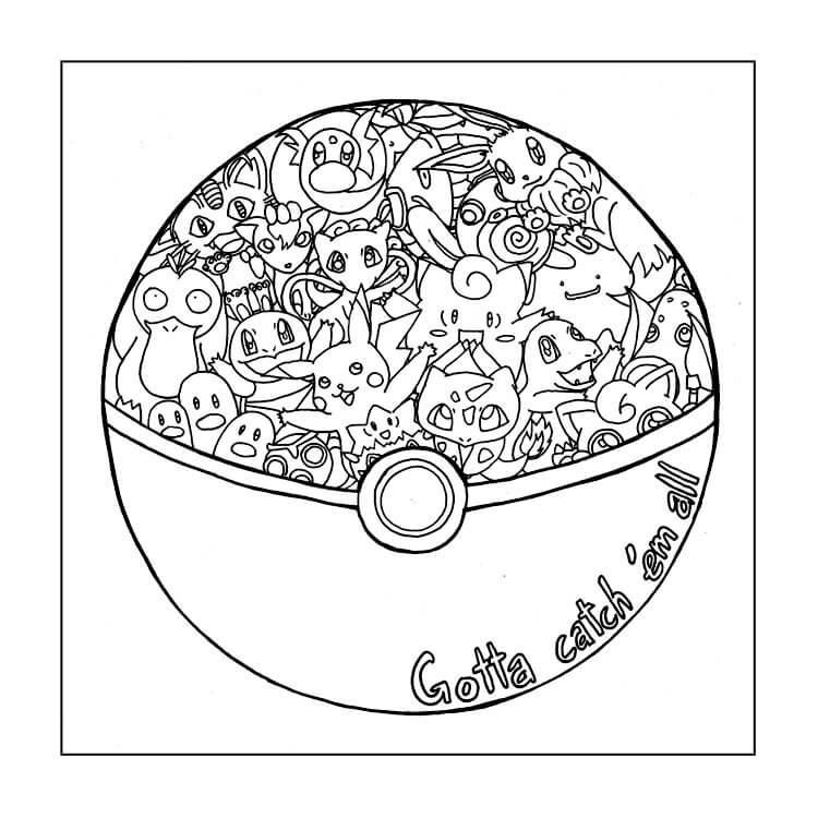 Pok mon Coloring Pages Printable Coloring Pages
