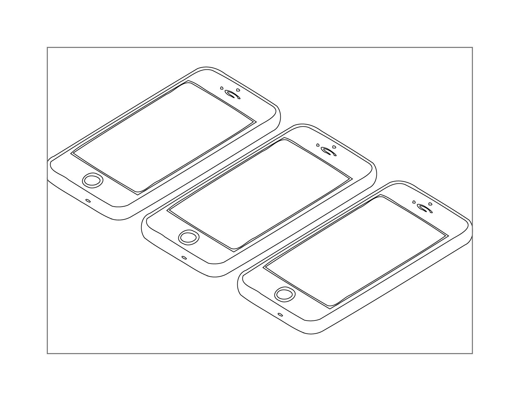 Iphones Coloring Page
